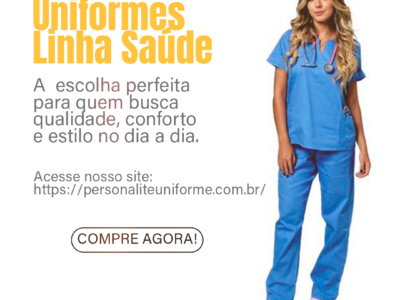 Uniforme linha da saude