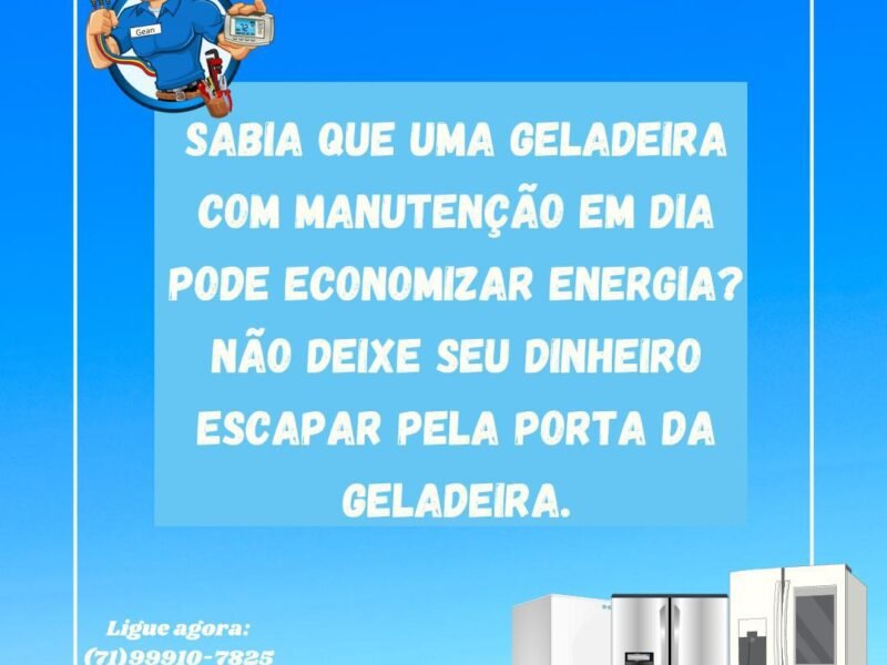 Serviço de reparo de geladeiras, bebedouros e freezers em Salvador, Bahia, com a ACDG Refrigeração.