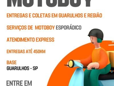 Entregas Rápidas com Motoboy em Cumbica - Tel: 11-2229-1866