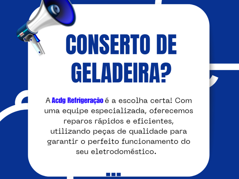 Conserto de geladeira,bebedouro e freezer Salvador