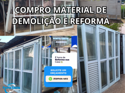 Compra de Materiais Usados em São Paulo