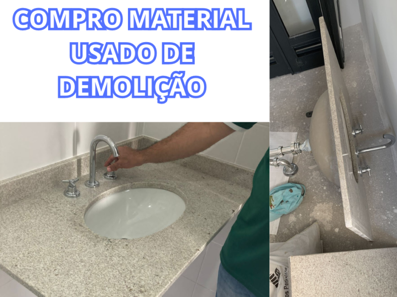 Compra de Material Usado de Demolição