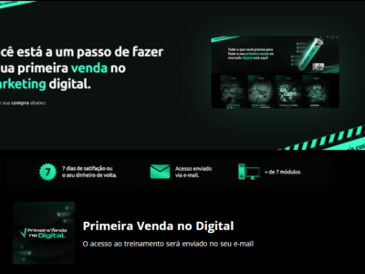 Primeira Venda Digital