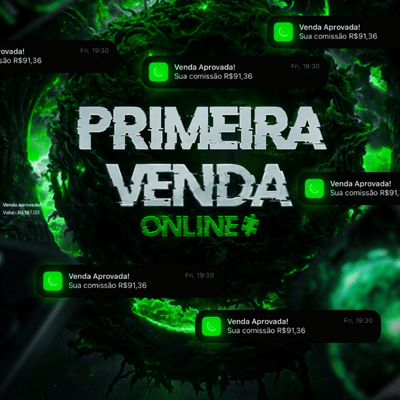 PRIMEIRA VENDA ONLINE