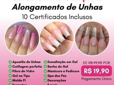 Alongamento de unhas