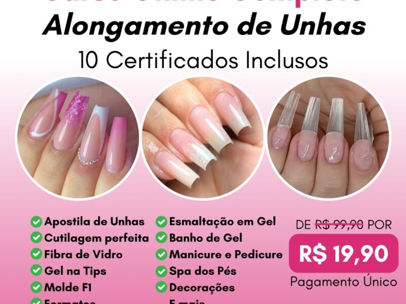 Alongamento de unhas