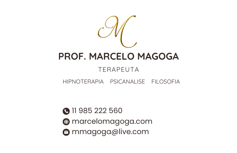 Transforme sua vida com Hipnoterapia e Psicanálise - Online e Presencial - Prof. Marcelo Magoga