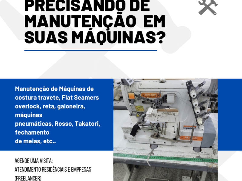 Manutenção de Máquinas de costura