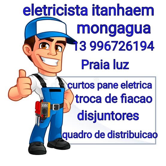 Eletricista 24 hs itanhaem