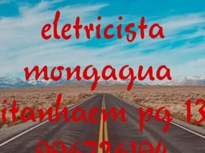 Eletricista 24 horas mongagua