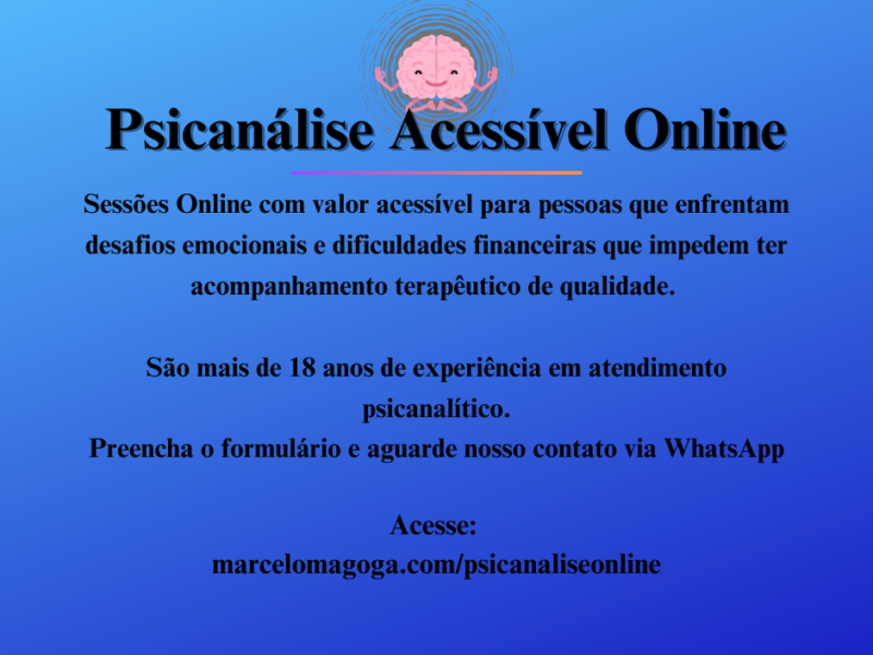 Psicanálise Online Acessível - Invista na Sua Saúde Mental com Valor Acessível