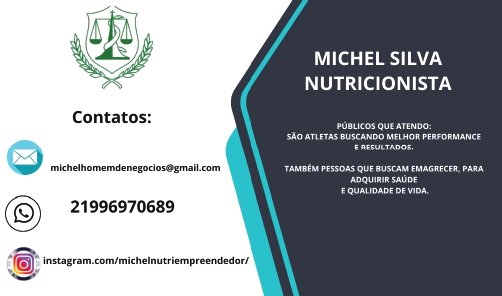 Consultas nutricionais online e presenciais