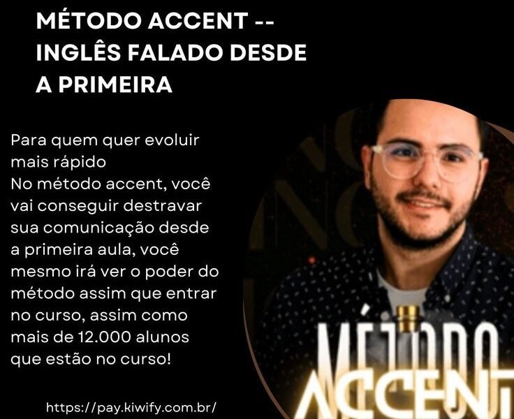 Inglês em casa com o método accent