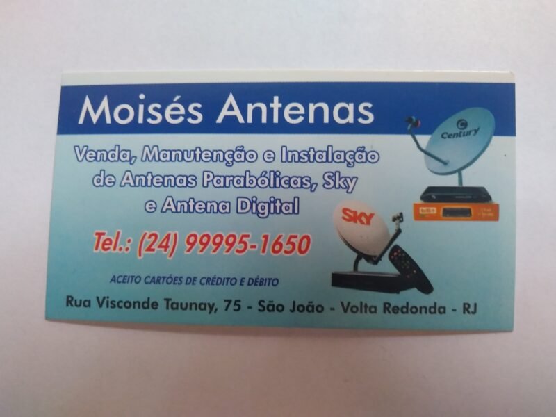 Moises antenas (24)99995 1650