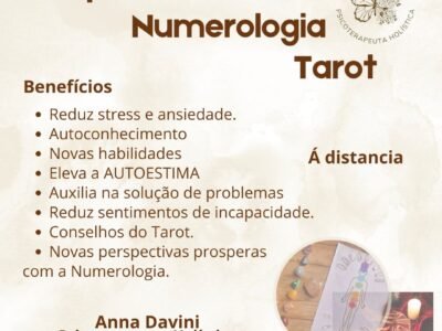 Terapias Holísticas/ Numerologia/ Tarot