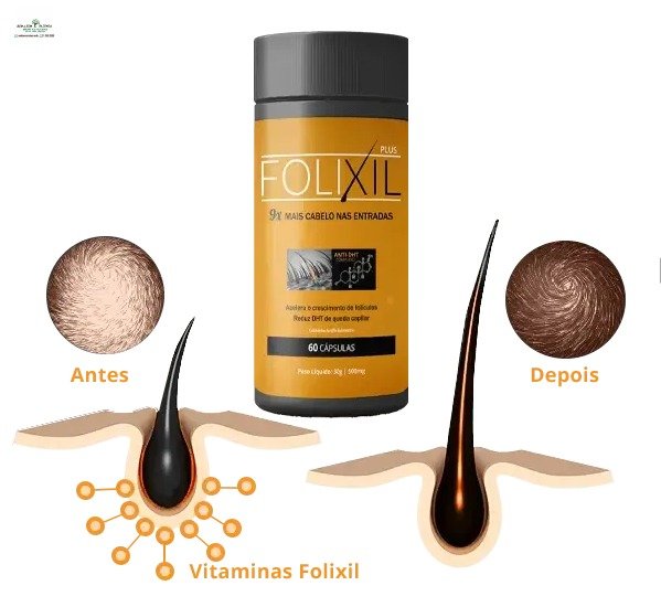 Folixil - Rápido Crescimento Capilar