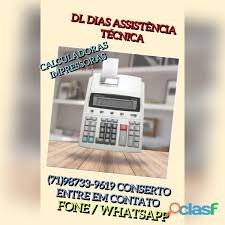 (71)98733-9619 whatsapp, Conserto de Microondas, Calculadoras, impressora, máquinas de escrever em Salvador