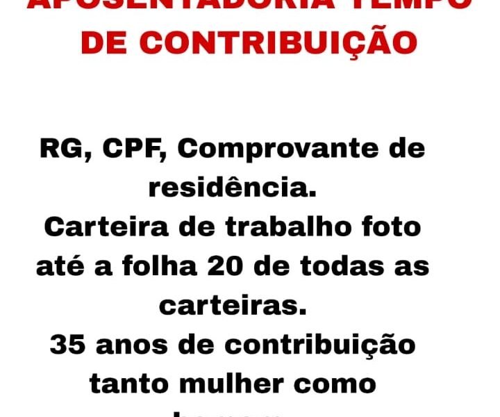 Aposentadoria, Limpe seu Nome + Indenização