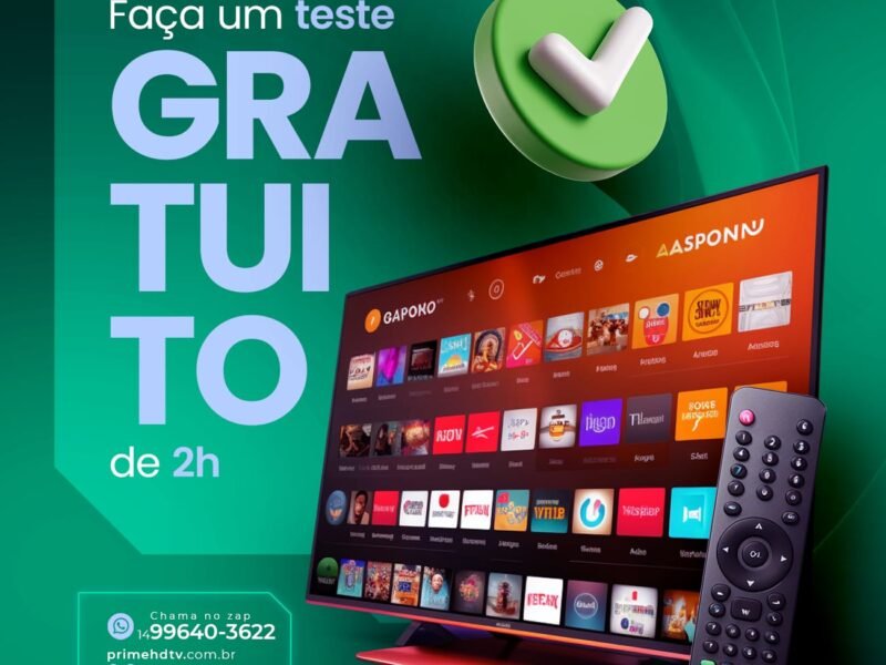 Canais, filmes e séries com alta qualidade de imagem e sistema antitravamentos!