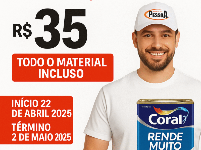 Pinturas Residencial, Obra Completa, Preço Justo: Tinta, Mão de Obra e Garantia!