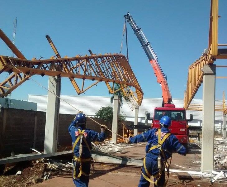 Demolição especializada