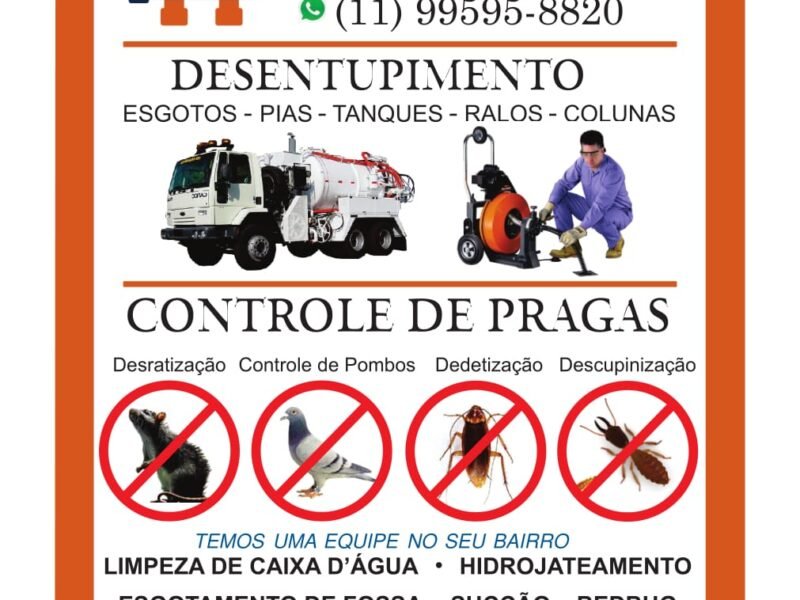 Desentupidora e Dedetizadora