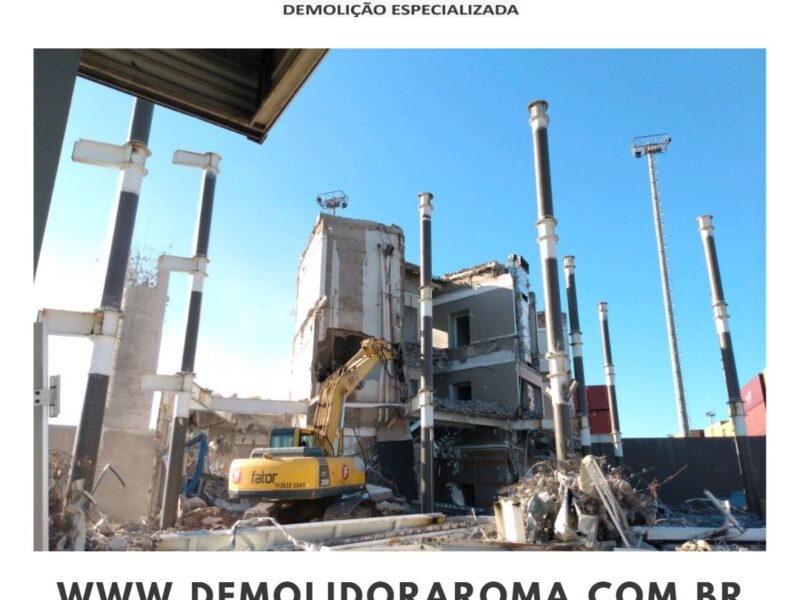 Demolição especializada