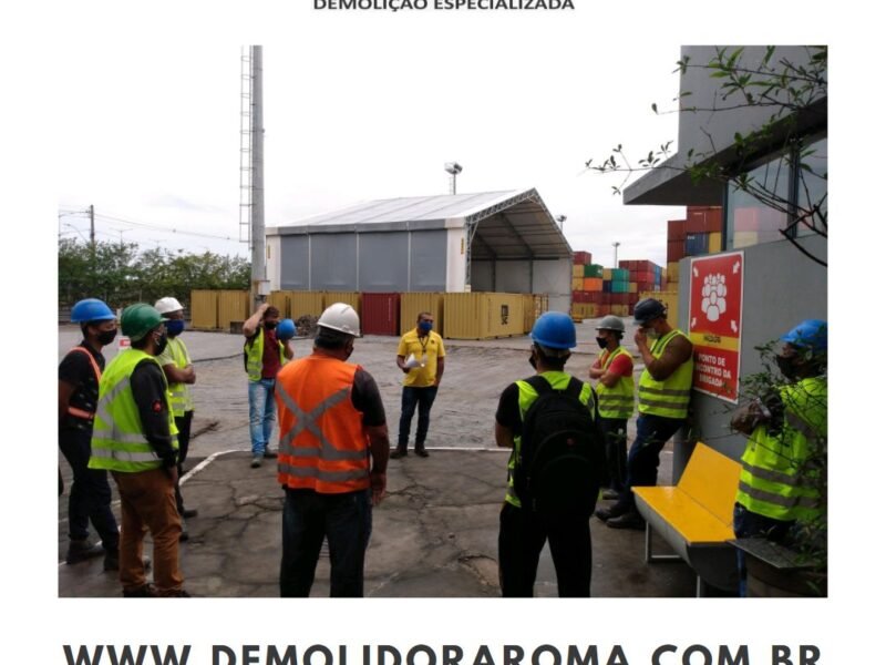 Demolição especializada