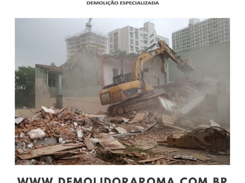 Demolição especializada