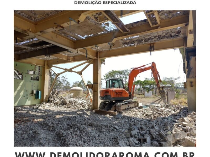 Demolição especializada
