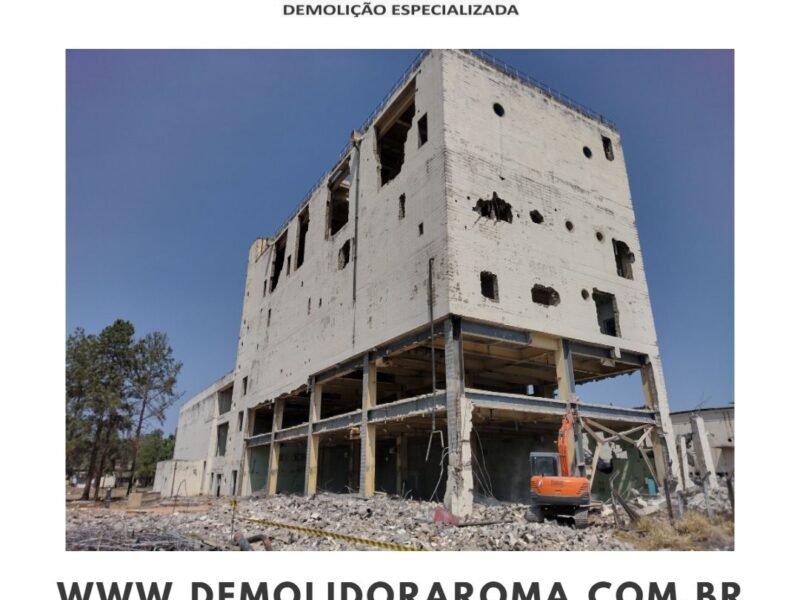 Demolição especializada