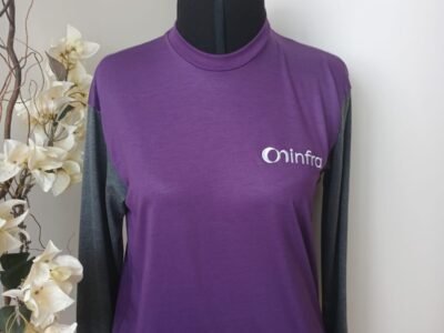 Camiseta manga longa pv uniforme