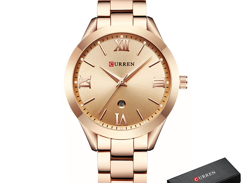 💎 Relógio Curren 9007 Feminino – Sofisticação, Estilo e Resistência em Um Só Acessório! ⌚✨