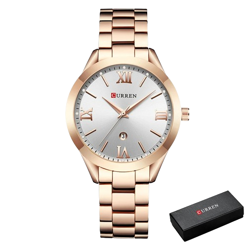 💎 Relógio Curren 9007 Feminino – Sofisticação, Estilo e Resistência em Um Só Acessório! ⌚✨