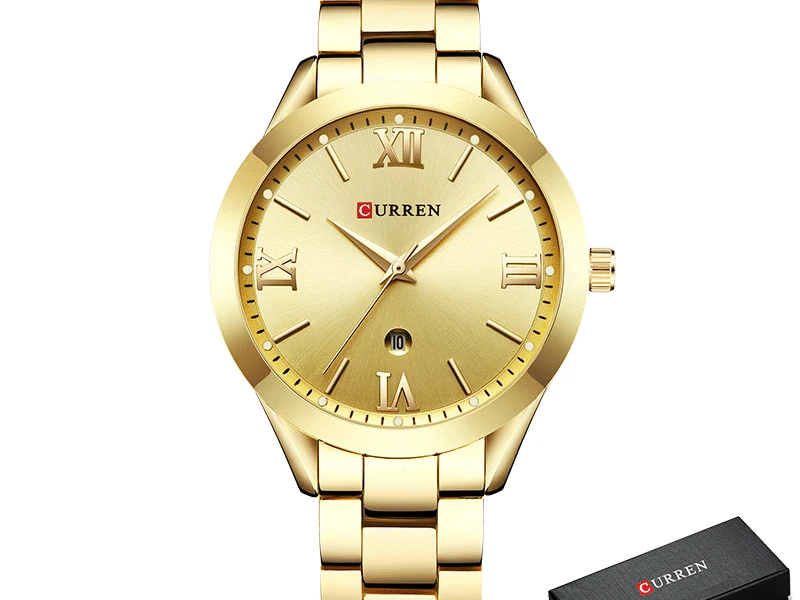 💎 Relógio Curren 9007 Feminino – Sofisticação, Estilo e Resistência em Um Só Acessório! ⌚✨