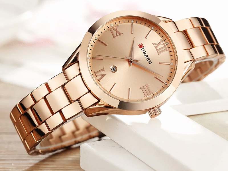 💎 Relógio Curren 9007 Feminino – Sofisticação, Estilo e Resistência em Um Só Acessório! ⌚✨