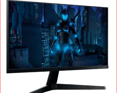Monitor Samsung 24 Led/ips Full Hd 75hz 5ms Hdmi Vga Cor Preto 127/220v