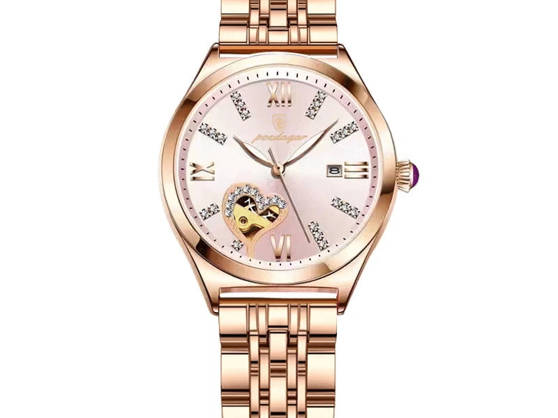 💖 Relógio Feminino Poedagar 320 – Elegância com Presença e Charme