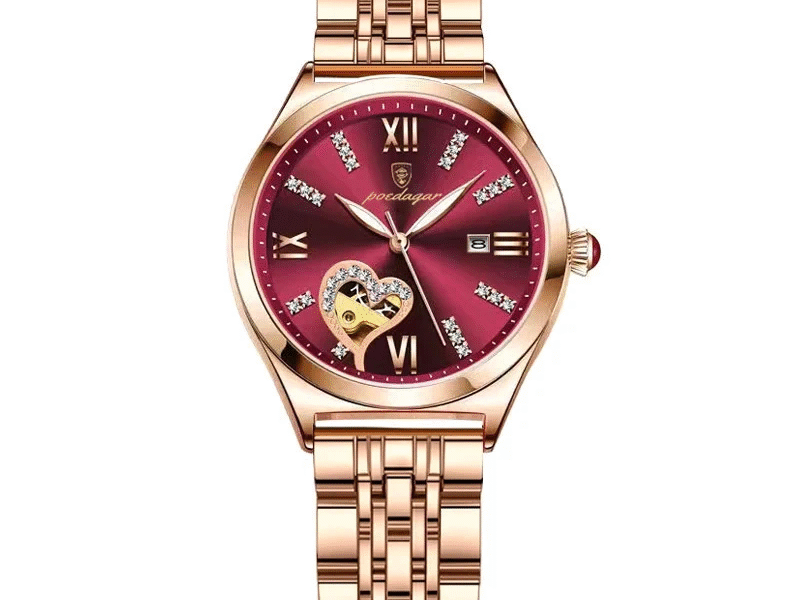💖 Relógio Feminino Poedagar 320 – Elegância com Presença e Charme