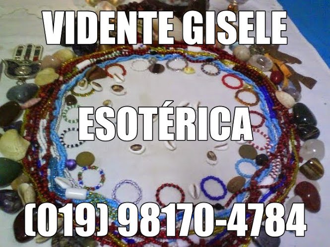 Astróloga Cartomante Vidente Gisele