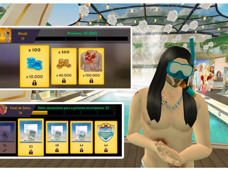 Como conseguir a nova insígnia do Avakin life"Viagem de luxo" cenário "Cabana Cósmica "