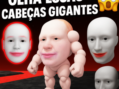 Olha essas Cabeças Gogantes no Robox (PUNIDORA OFC)