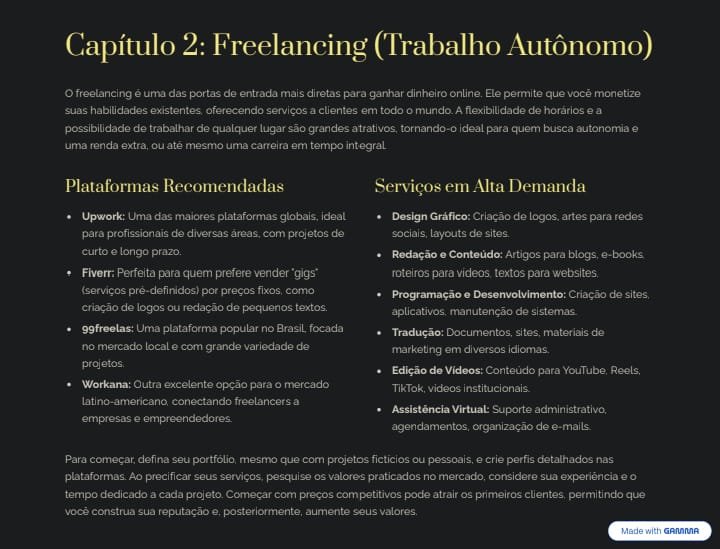 E-book De Como Transformar Sua Vida Com A Internet