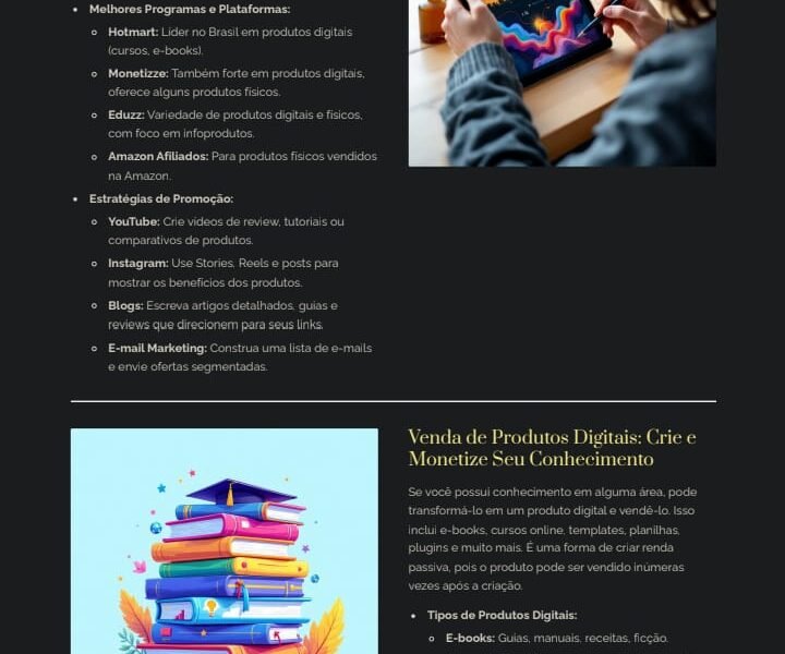 E-book De Como Transformar Sua Vida Com A Internet