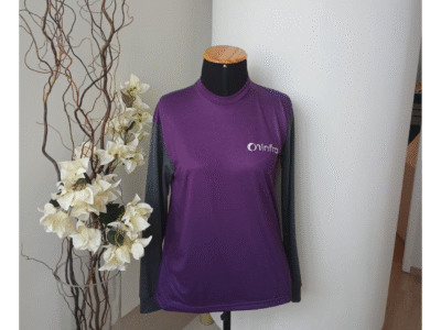 Camiseta manga longa personalizada
