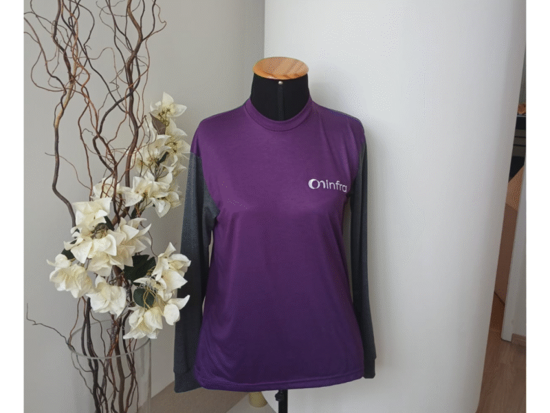 Camiseta manga longa personalizada