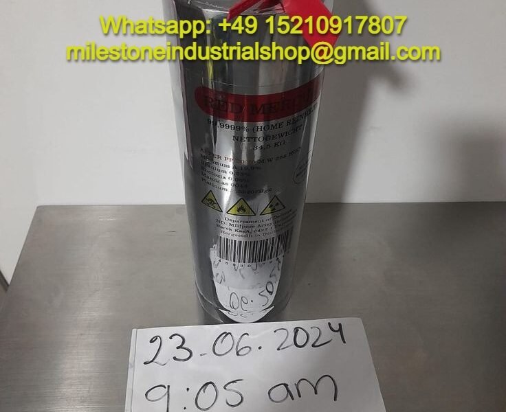 Mercurio líquido rojo de grado minero 20/20