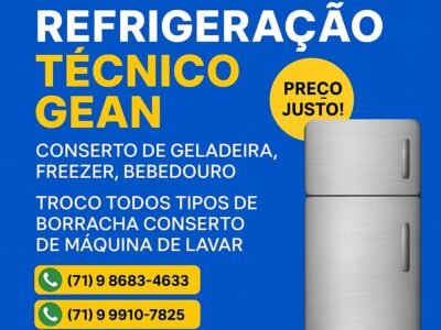 ASSISTÊNCIA TÉCNICA QUE VOCÊ PODE CONFIAR – ACDG REFRIGERAÇÃO!