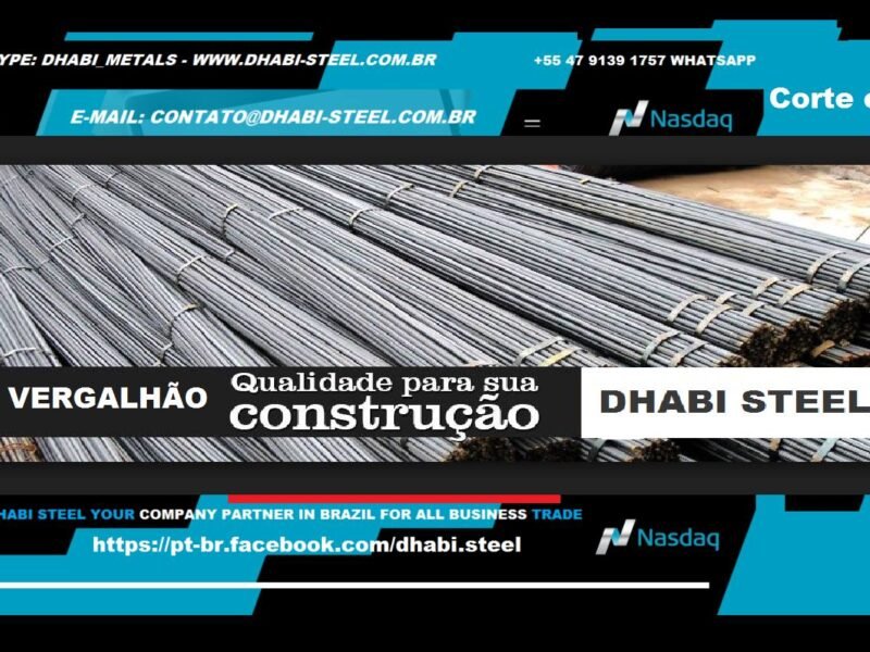 Vergalhão de aço ca50 para obras