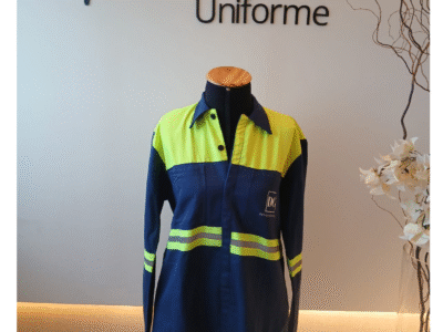 Uniforme industrial com silk